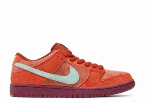 Nike SB Dunk Low Mystic Red Rosewood Minimalist Look Sporty Edge