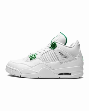 Nike Air Jordan 4 Retro Metallic Green Stable Grip Flexibility Support
