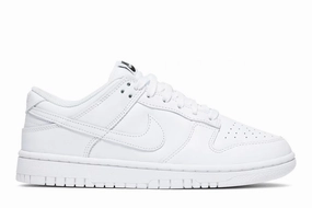 Nike Dunk Low "Triple White" (2021) (W) Sleek Style Fashion-forward flexibility