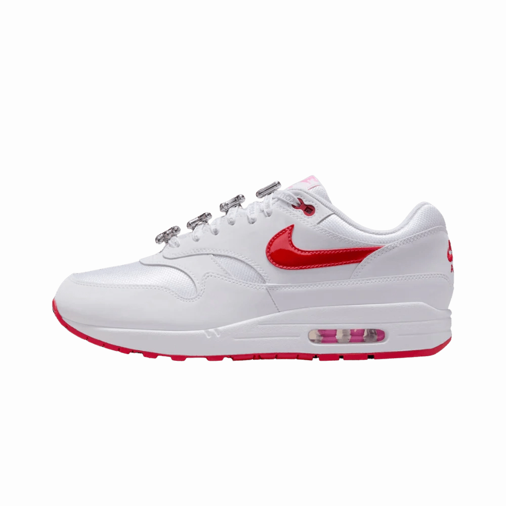 Nike Air Max 1 PRM Valentine??s Day White Seamless performance Smooth Lines