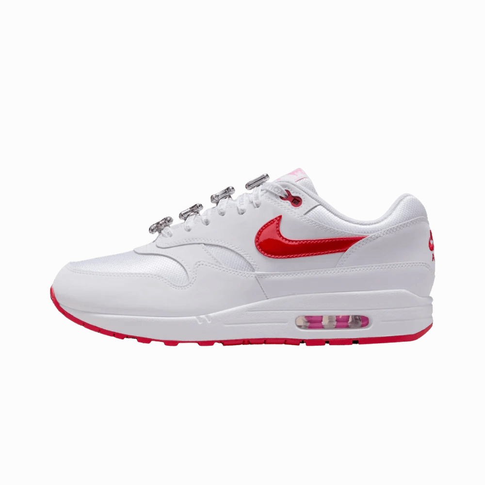 Nike Air Max 1 PRM Valentine??s Day White Morning Rush Fashion Casual