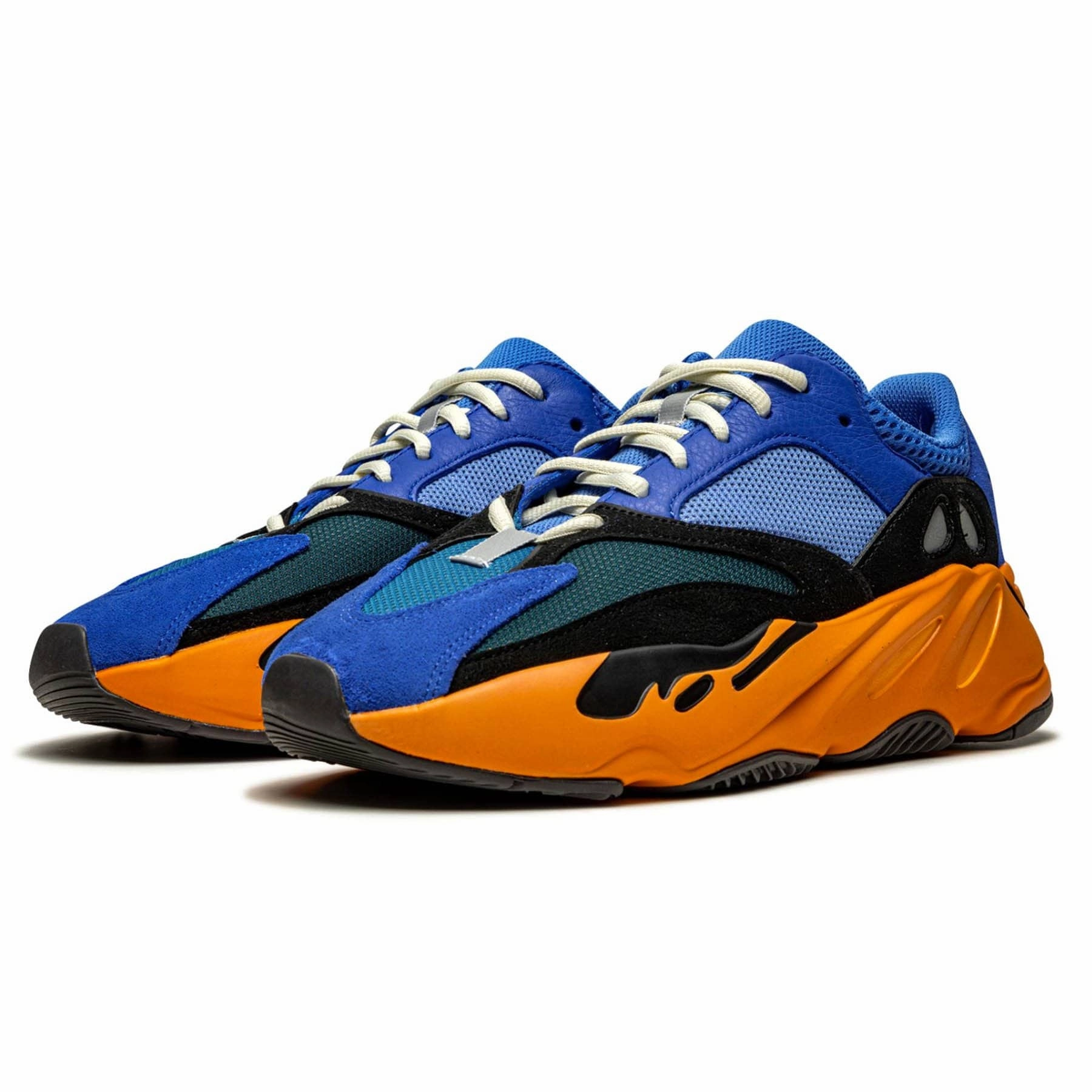 Slip-On Style Pet Pace Adidas Yeezy Boost 700 'Bright blue'