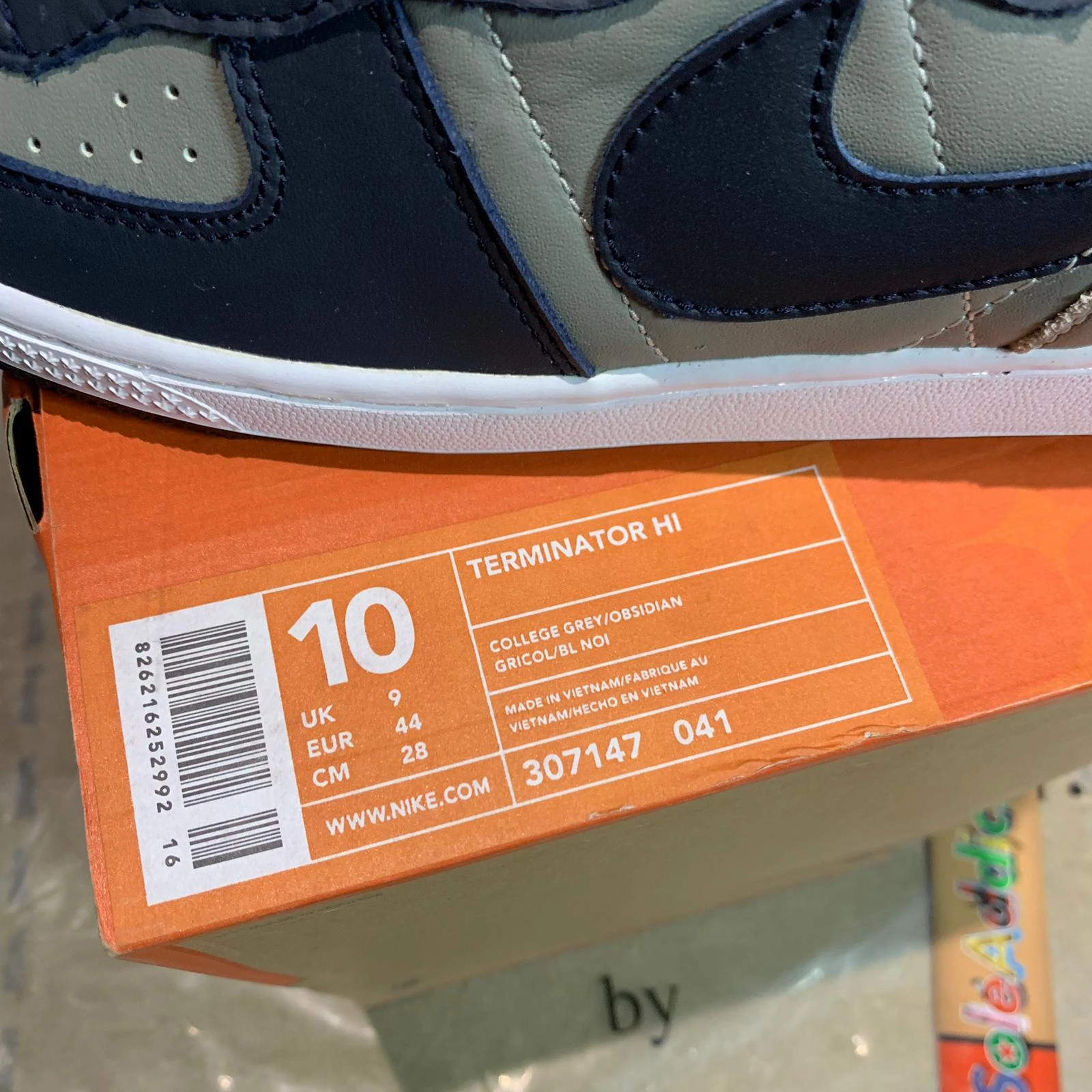 Retro-inspired silhouette DS 2003' NIKE TERMINATOR HIGH