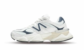 New Balance 9060 'White Navy' stain - resistant running wear pre - run stretch