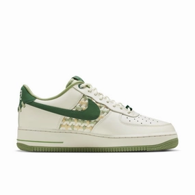 Home Style Nike Air Force 1 Low "NAI-KE" Surfaces in Green Weaves