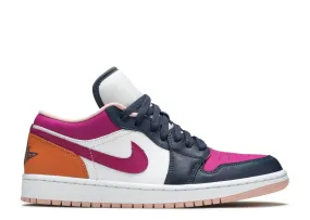 Long Wear Jordan 1 Low Purple Magenta (W)