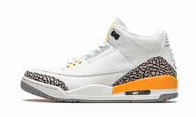 Flexible stability Long Time Wear Air Jordan 3 Retro Laser Orange