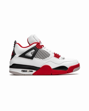 Jordan 4 Retro Fire Red (2020) Breathable Lining Stretch Comfort