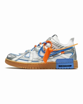 embroidered - finish - design shoes Nike Air Rubber Dunk Off-White UNC