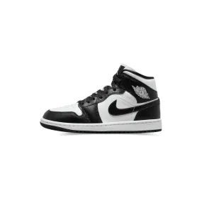 jogger shoes Wmns Air Jordan 1 Mid 'Panda'