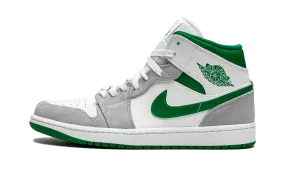 anti - injury Air Jordan 1 Mid Grey Green