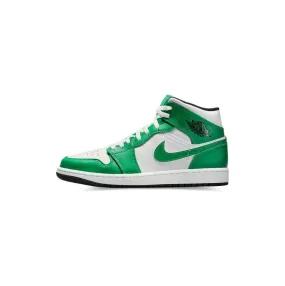 performance - design shoes Air Jordan 1 Mid 'Lucky Green'
