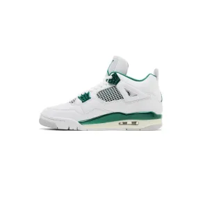 Air Jordan 4 Retro 'Oxidized Green' breathable - upper shoes pre - designed shoe pattern