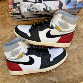 Jordan 1 High Union Black Toe - PRE-OWNED Anti-slip