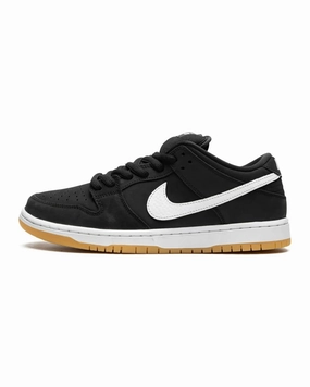 senior running thick sole shoes Nike SB Dunk Low Black Gum