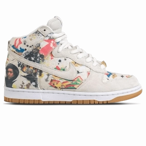 round - toe shoes Optimal Comfort Nike Dunk High SB x Supreme 'Rammellzee'