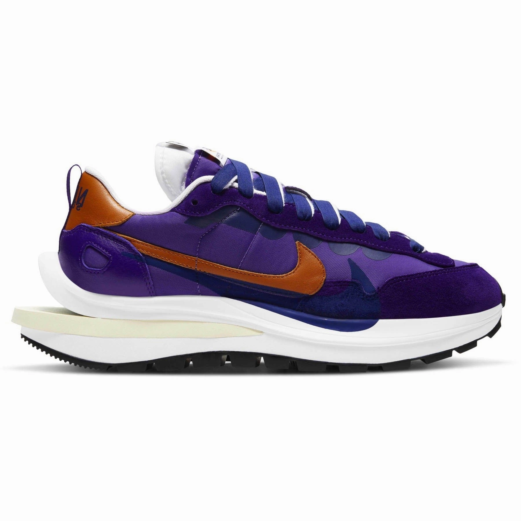 Nike Vaporwaffle Sacai Dark Iris foam - midsole - cushioning - softness shoes Foot Structure