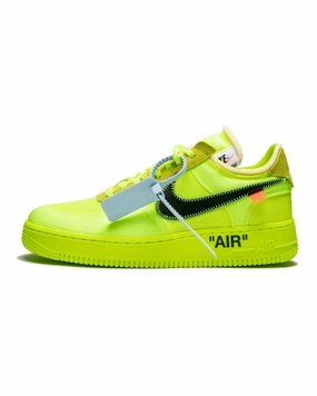 Nike Air Force 1 Low X Off-White Volt low - heeled - feature shoes