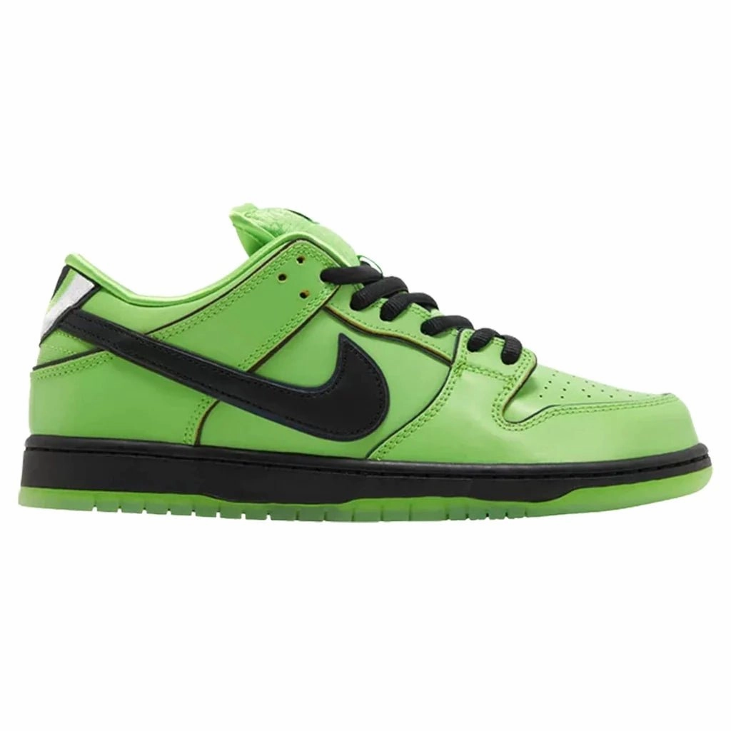 spring shoes Low Impact Nike Dunk SB Low x The Powerpuff Girls 'Buttercup'