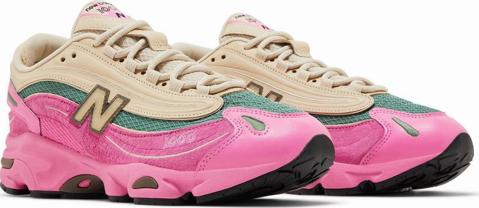 New Balance 1000 Real Pink Sandstone fashionable appearance shoes