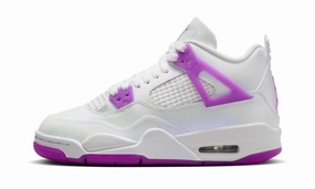 Jordan 4 Retro 'Hyper Violet' (GS) hypoallergenic running wear