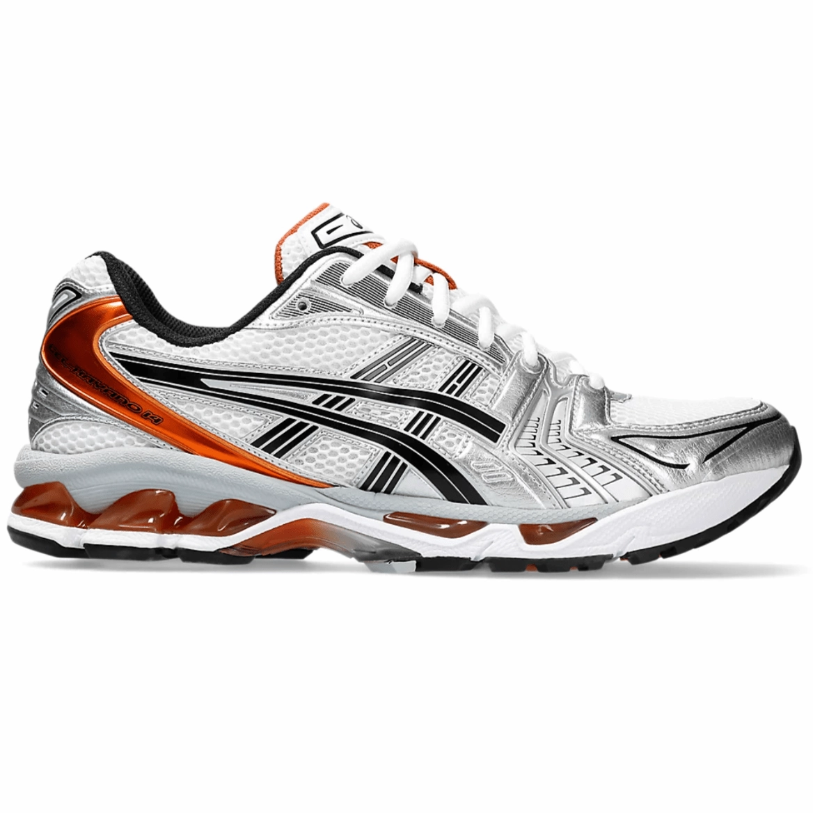 pastel shoes Impact Support Asics Gel Kayano 14 'White Piquant Orange'