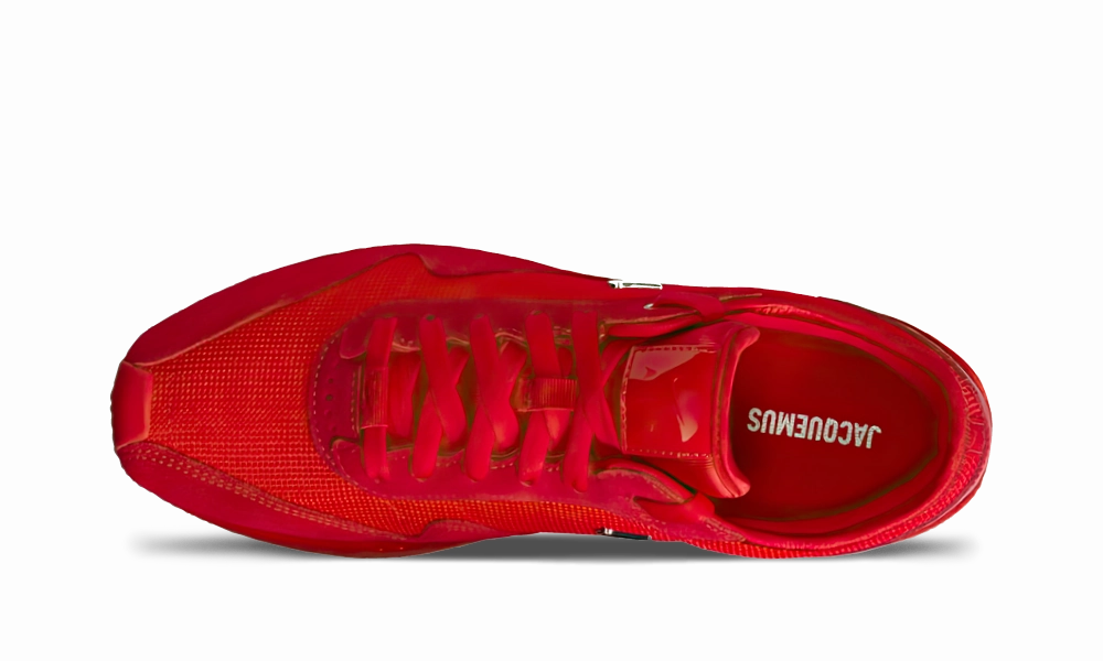 running in color runs shoes Nike Air Max 1 '86 Jacquemus Mystic Red (W)