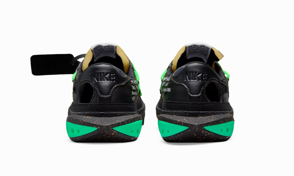 Nike Blazer Low Off-White Black Electro Green running for a way to stay ahead of the game grassy track running shoes