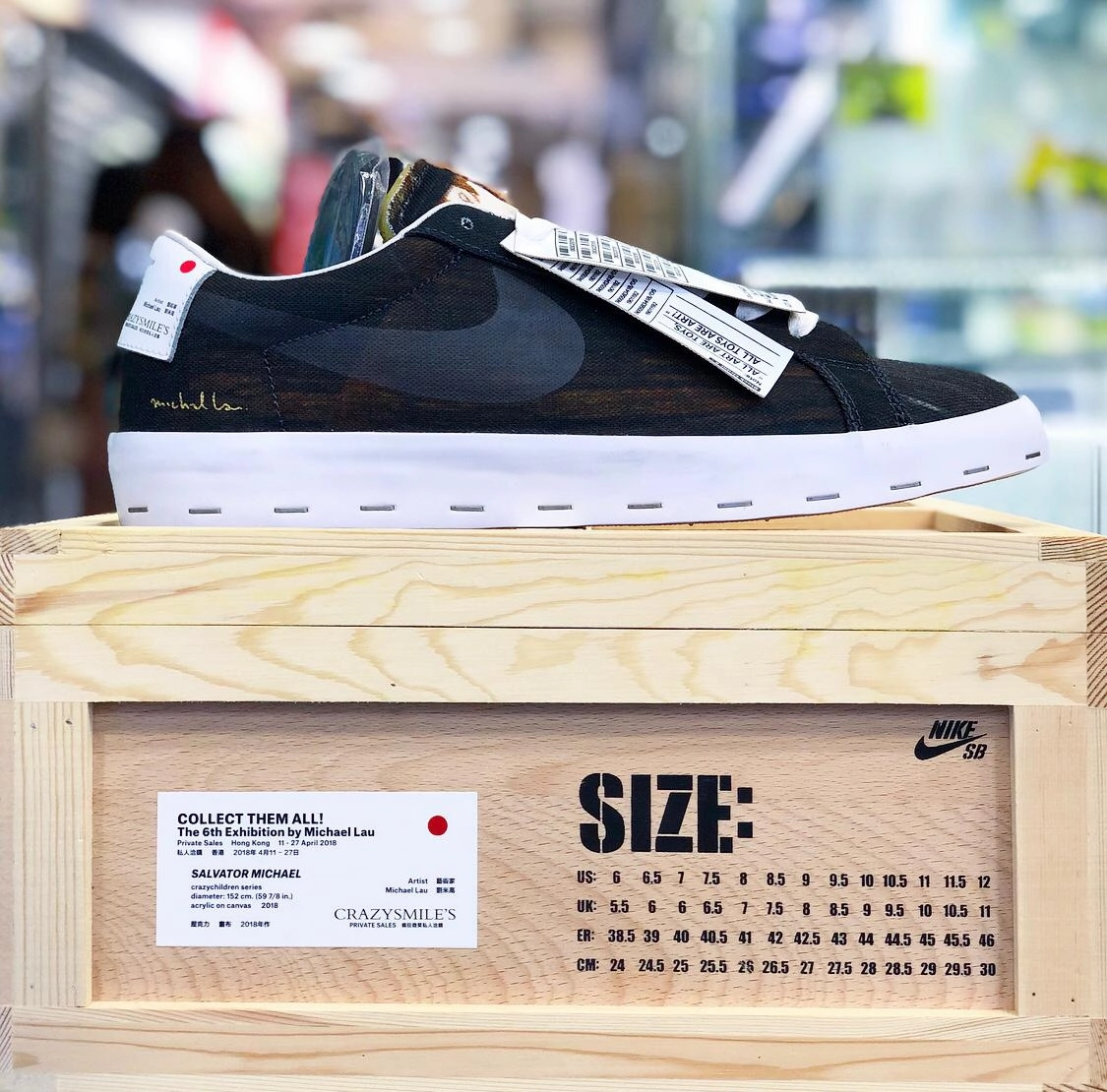 Trail Running DS 2019' COLLECT THEM ALL! THe 6th Exhibition by Michael Lau Nike SB BLAZER LOW