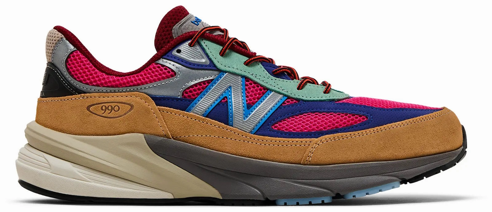 New Balance 990v6 MiUSA Action Bronson Amaz?nia reinforced - structure shoes