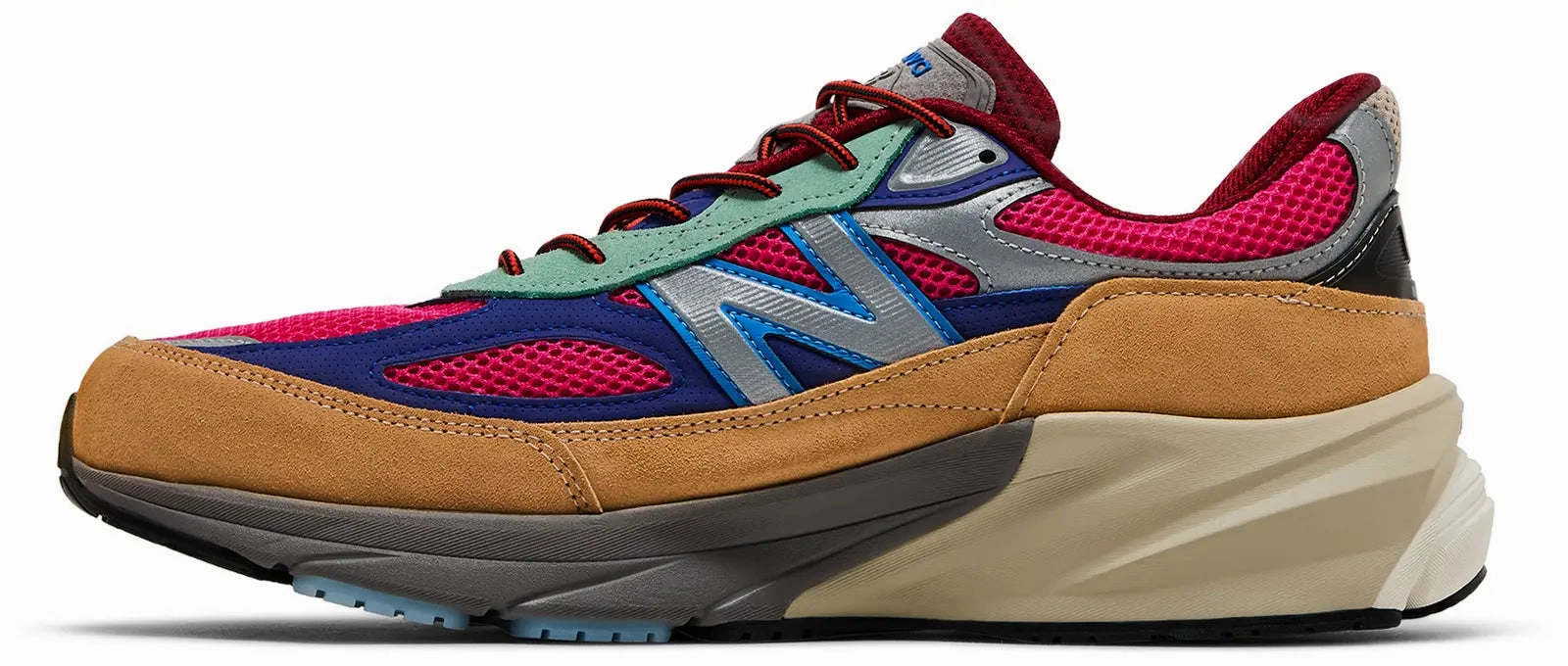 New Balance 990v6 MiUSA Action Bronson Amaz?nia elastic materials