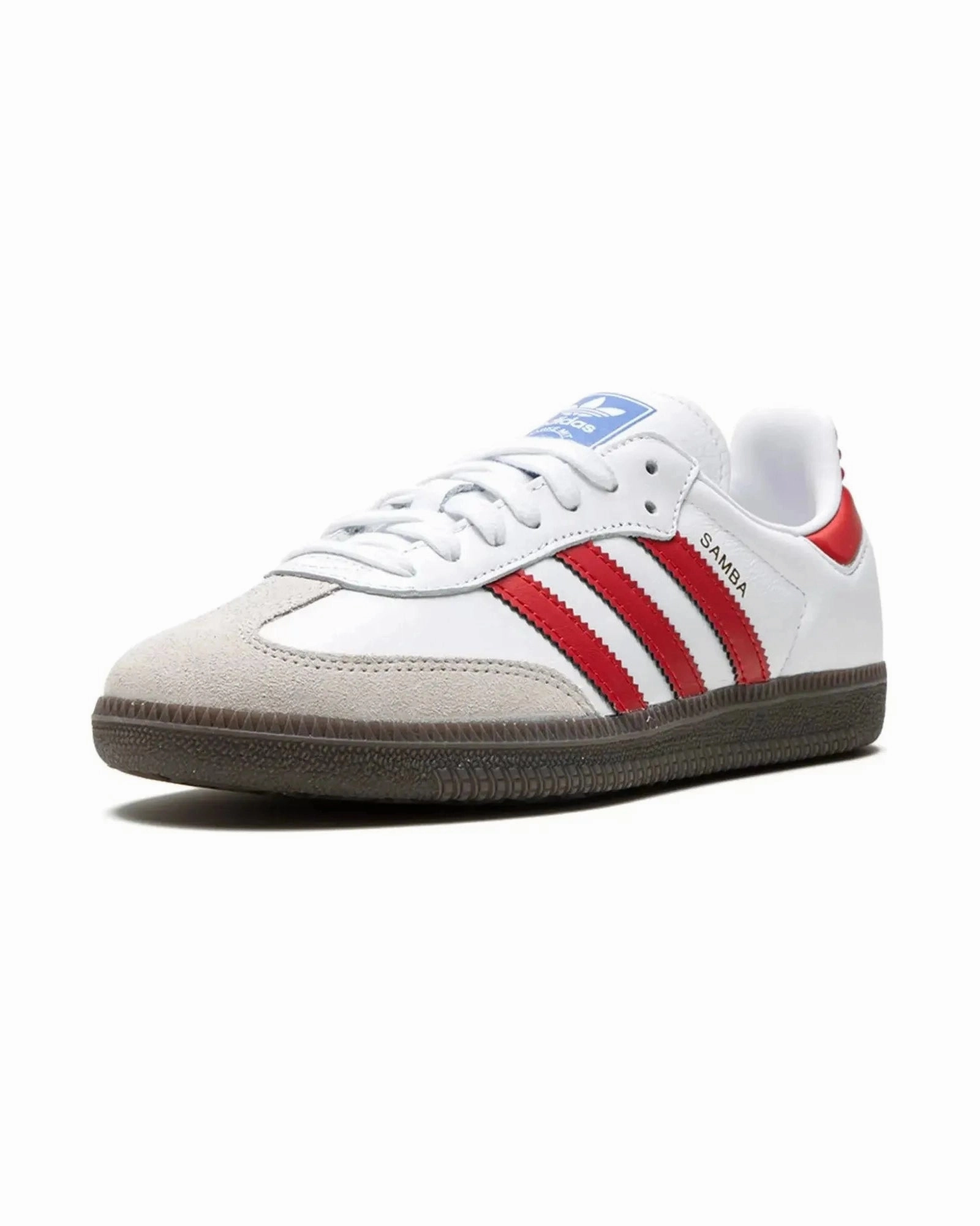 Step Smart Flexibility Support Adidas Samba White Better Scarlet