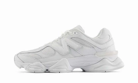 New Balance 9060 triple white Neutral Color reflective details shoes