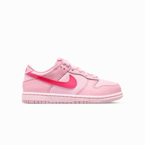 unisex running option Nike Dunk Low GS 'Triple Pink'