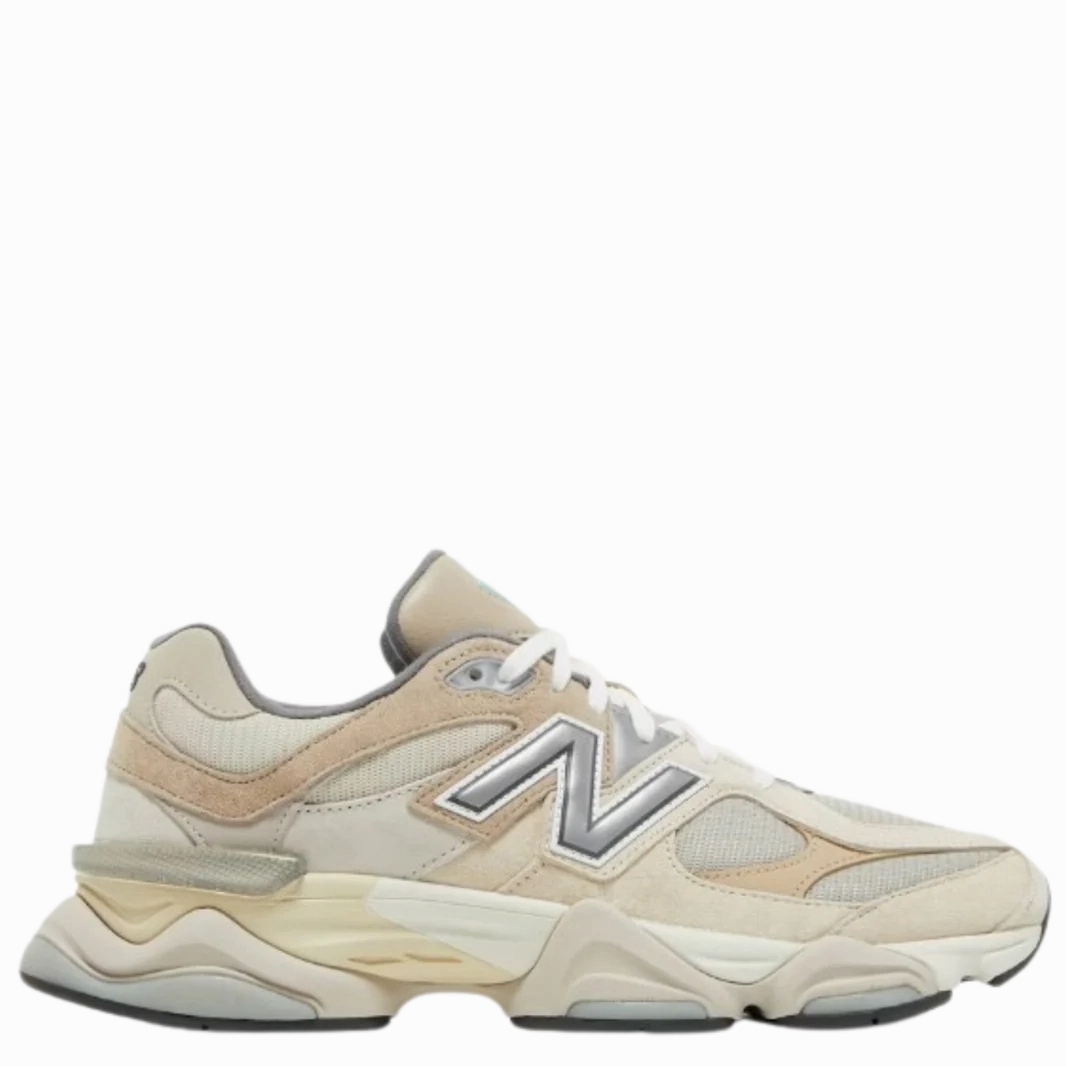 logo - buttoned shoes New Balance 9060 "Cream"