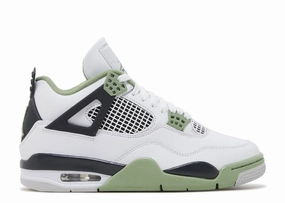 pre - workout Jordan 4 Retro Seafoam (W)