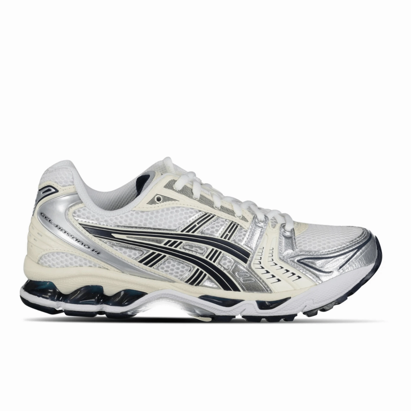 running in a sinter terrace area shoes padded - feature shoes Asics Gel Kayano 14 'White Navy'