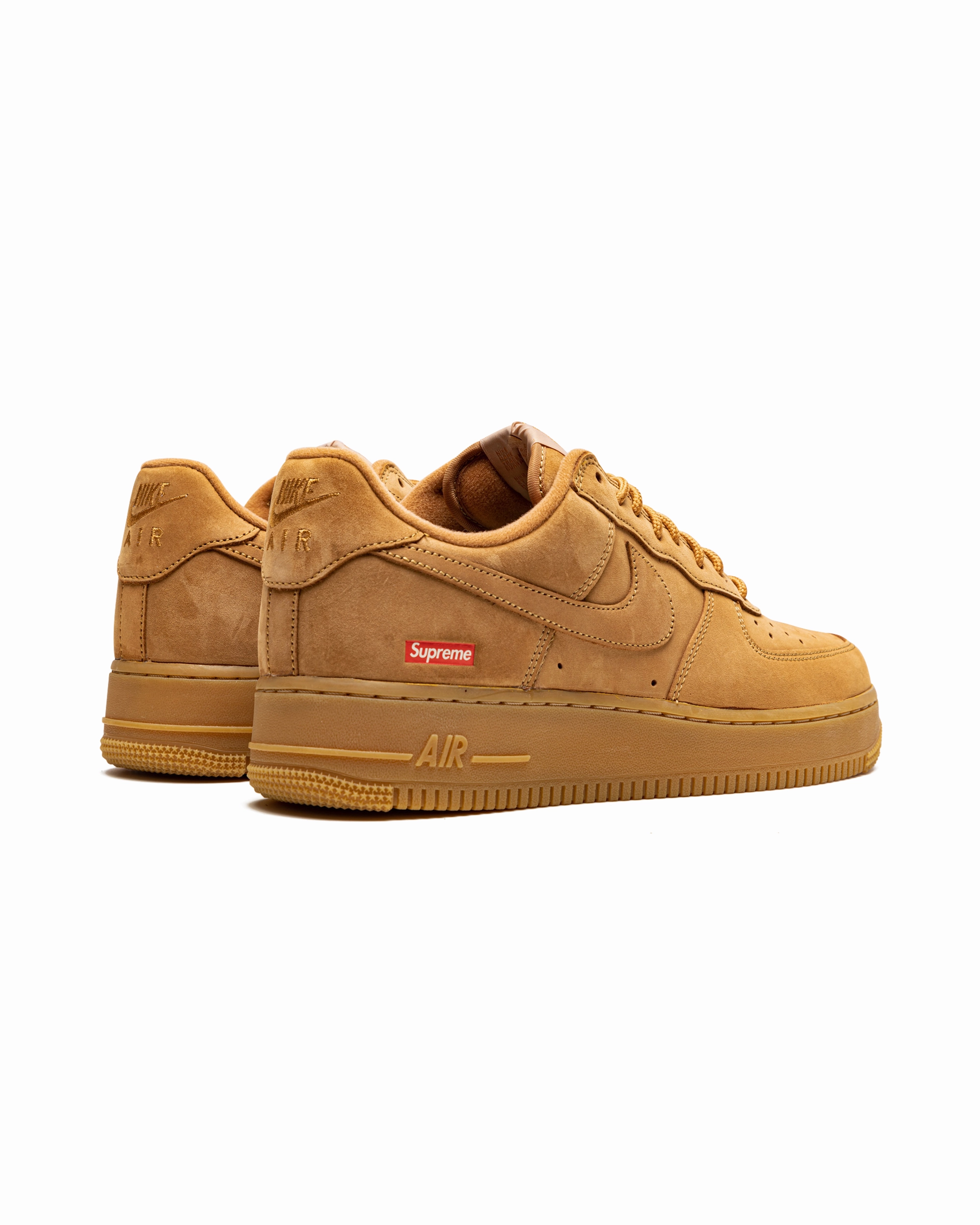 Nike Air Force 1 Low SP Supreme Wheat cloud - design shoes toe - box - roomy - design - spaciousness shoes