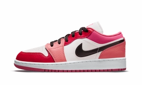 on the road Air Jordan 1 Low Pink Red