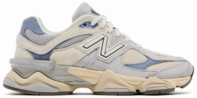 traction - pattern sole shoes New Balance 9060 Pearl Grey Linen