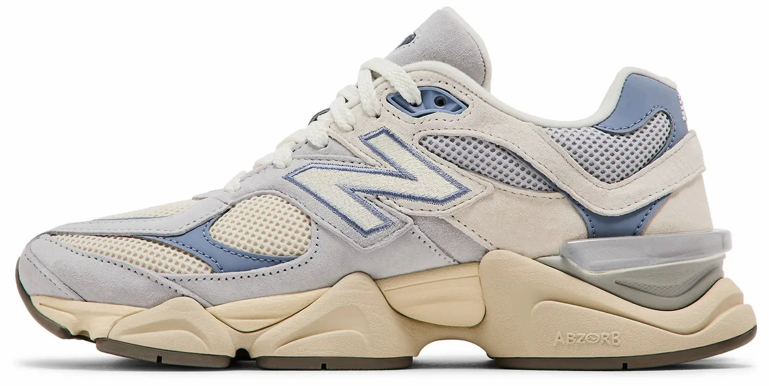 heavy - use New Balance 9060 Pearl Grey Linen