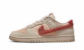 Nike Dunk Low Terry Swoosh flat - terrain - runner