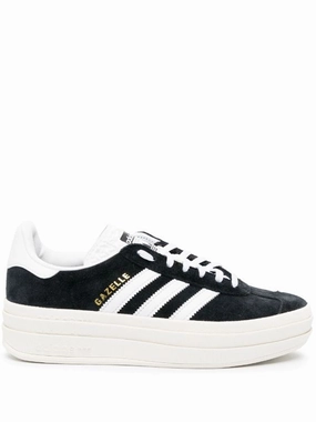 Adidas Gazelle black/white Bold platform Clean Touch Pet Hike