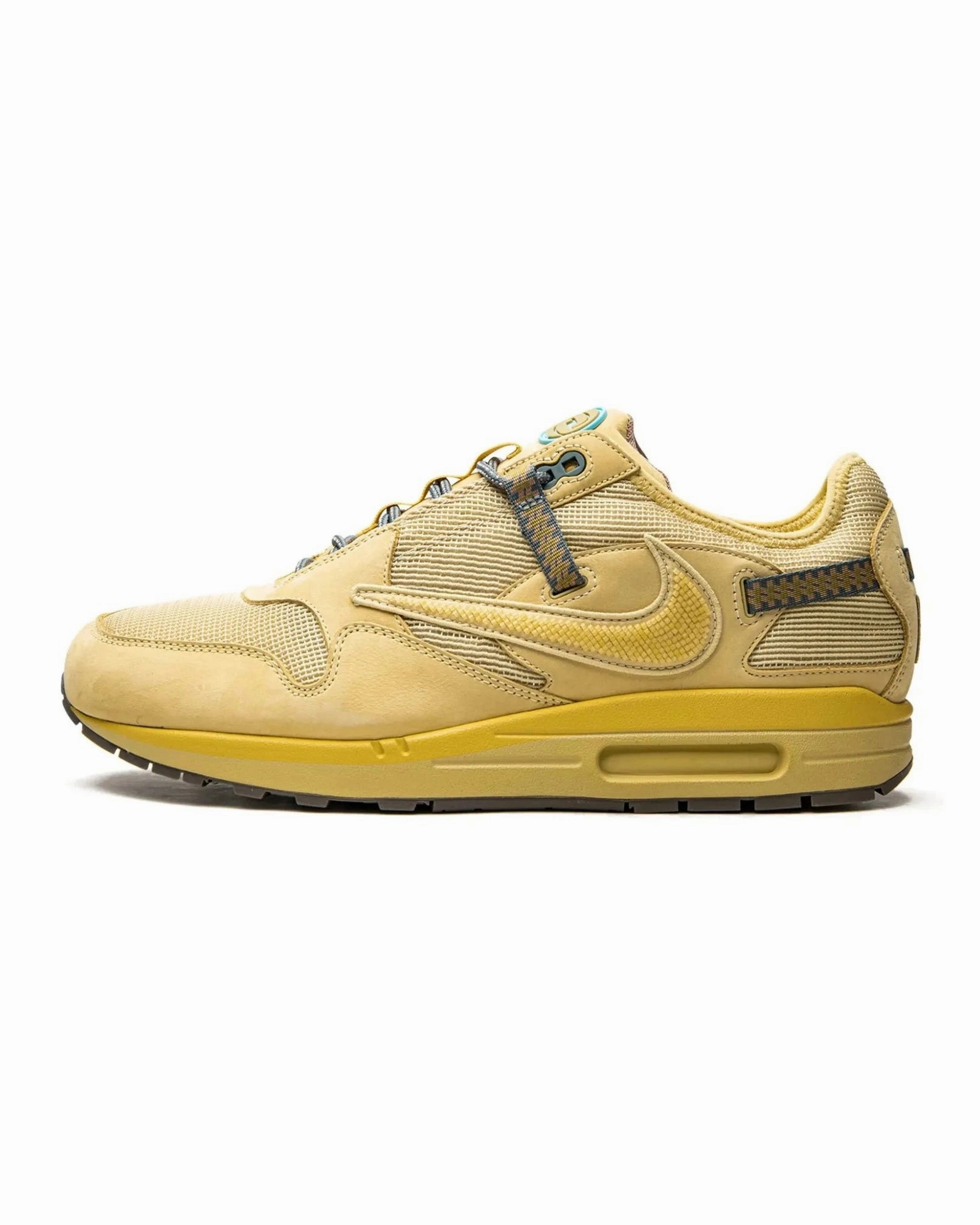 Nike Air Max 1 X Travis Scott Cactus Jack Saturn Gold light shoes running - enjoyment