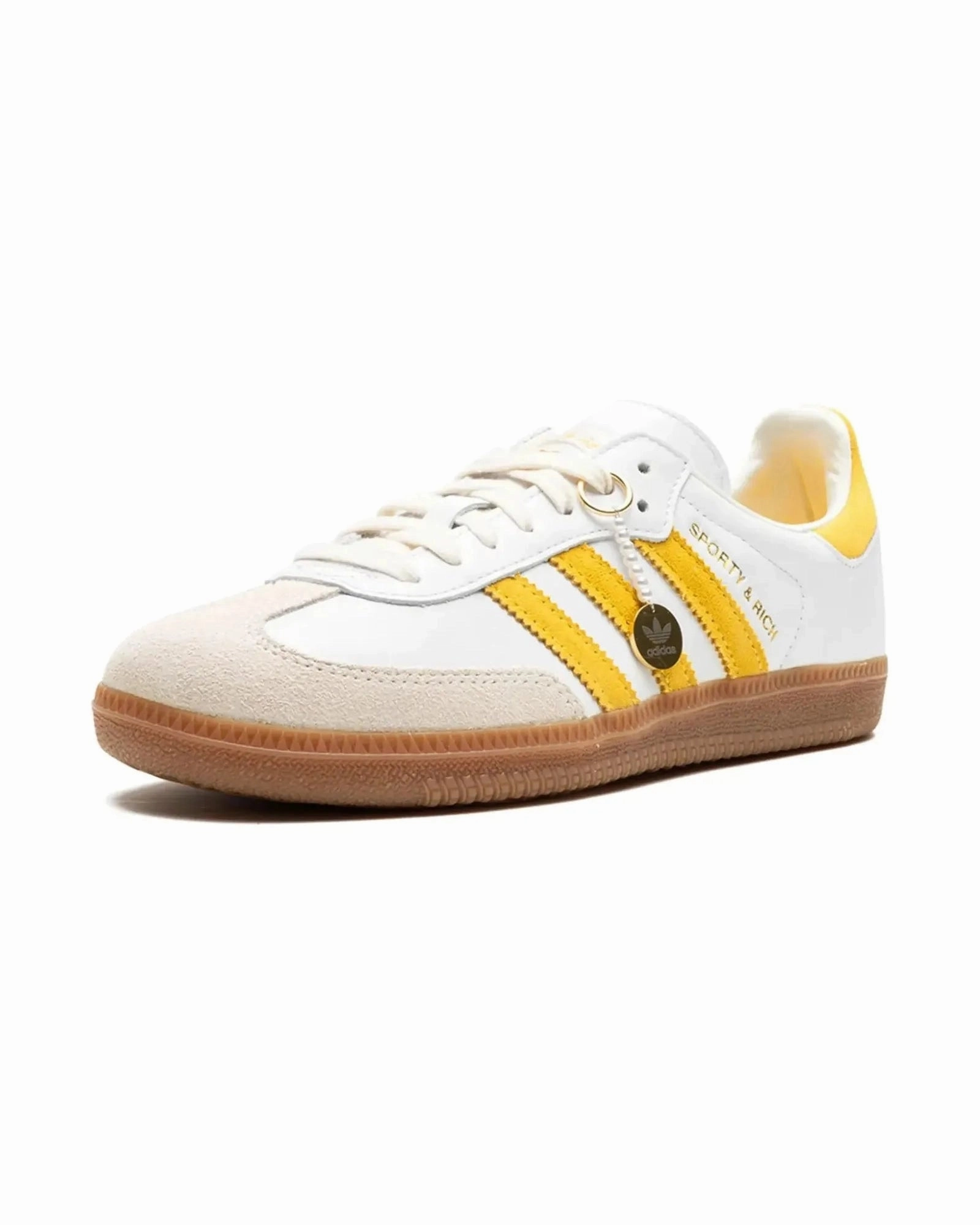 Outdoor Vibes Adaptive Steps Adidas Samba Sporty & Rich White Bold Gold