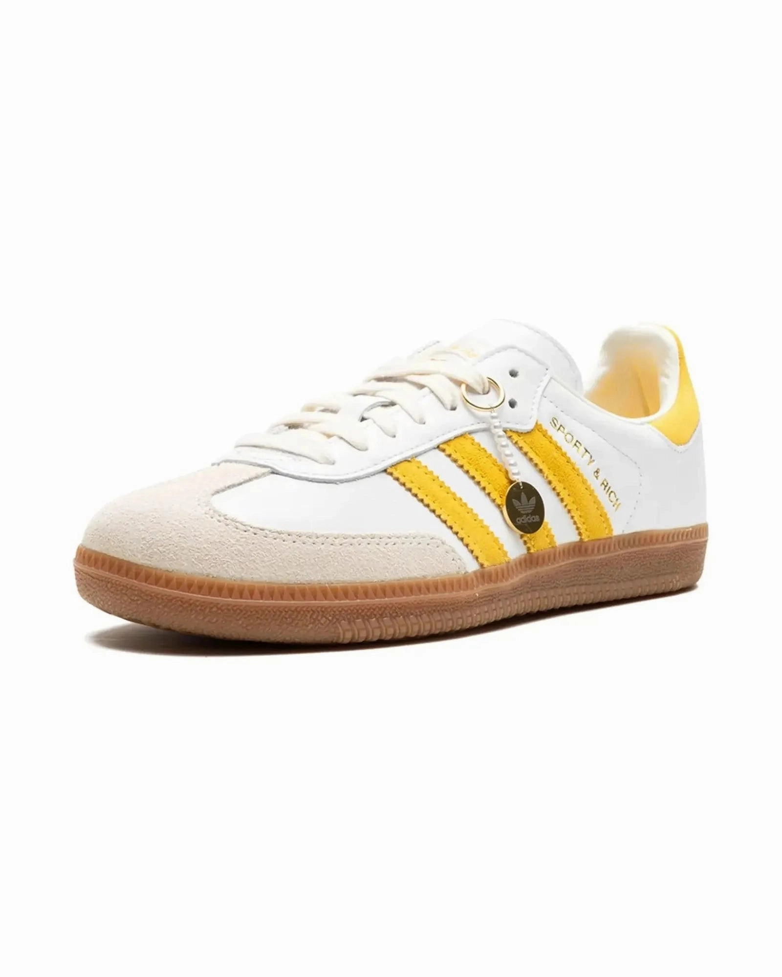 Speed Performance Arch Fit Adidas Samba Sporty & Rich White Bold Gold