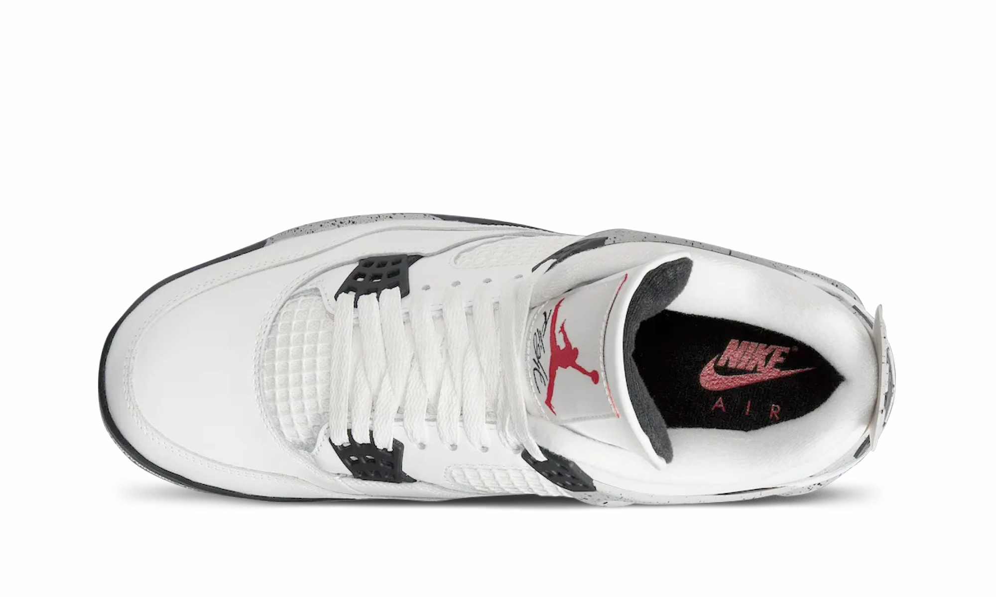 Air Jordan 4 Retro White Cement (2025) Mesh Lining