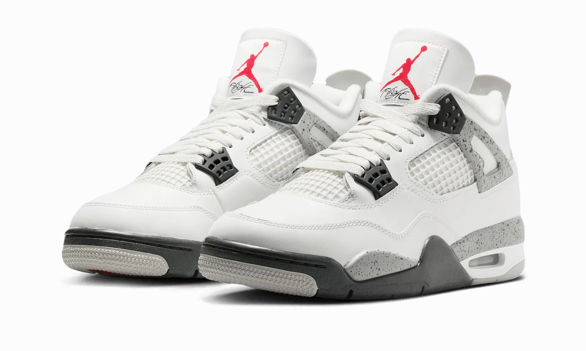 Minimal Style Air Jordan 4 Retro White Cement (2025)