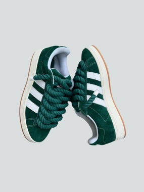quick dry Timeless Look GREEN ADIDAS CAMPUS X ROPE LACES
