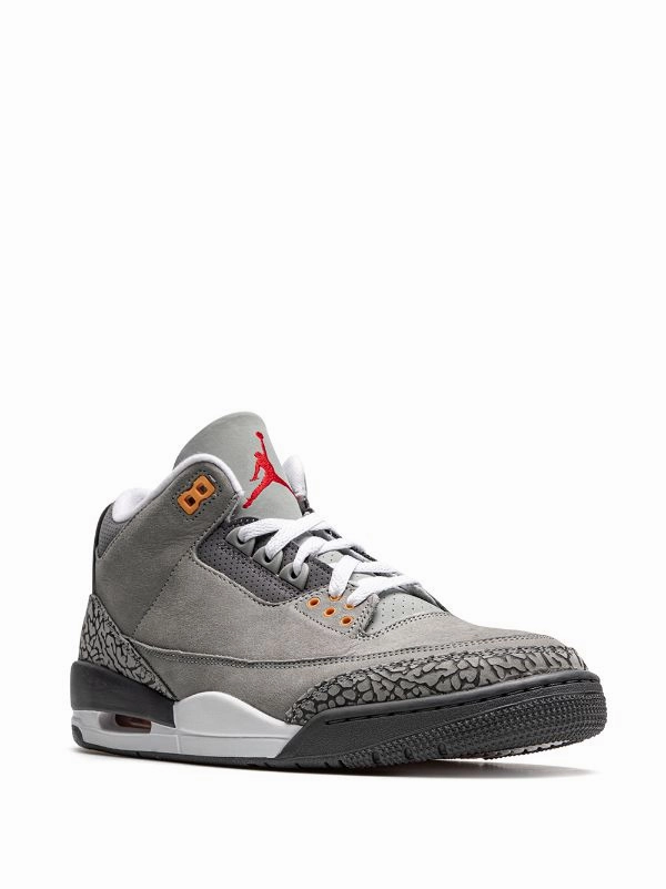 beginner running shoes Air Jordan 3 Retro OG "Cool grey"